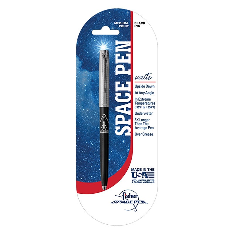 Fisher Space Pen Cap-O-Matic Space Pen, Space Shuttle Imprint, Ballpoint, Black Ink - Image 2