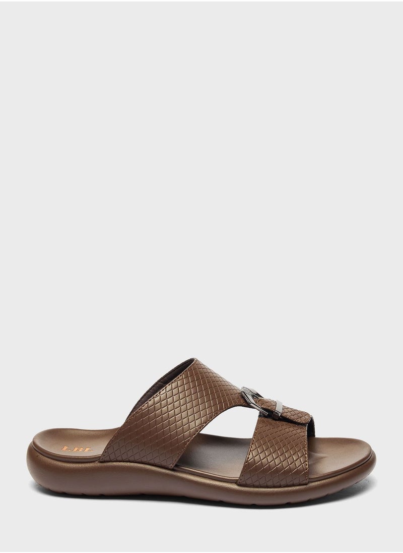 LBL by Shoexpress - Casual Cross Strap Sandals - Image 1