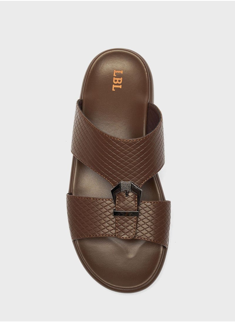 LBL by Shoexpress - Casual Cross Strap Sandals - Image 1