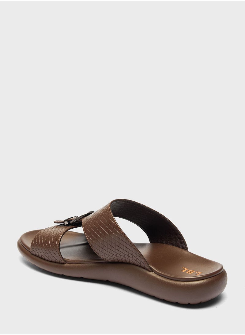 LBL by Shoexpress - Casual Cross Strap Sandals - Image 1