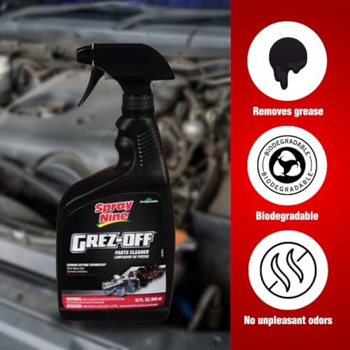 Spray Nine 22732 Grez-Off Heavy Duty Degreaser, 32 oz., Pack of 1 - Image 3