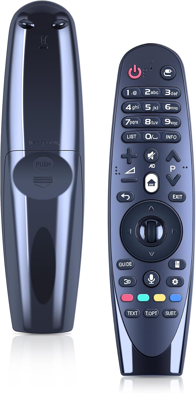 وحدة التحكم عن بعد العالمية بالأشعة تحت الحمراء AN-MR600 لأجهزة تلفزيون LG الموديلات 55EG910T TB 65EF950T TA 55EG910Y TB 55EG920T TA بديل لوحدة التحكم عن بعد ANMR600 (بدون صوت وبدون تمرير) - Image 1
