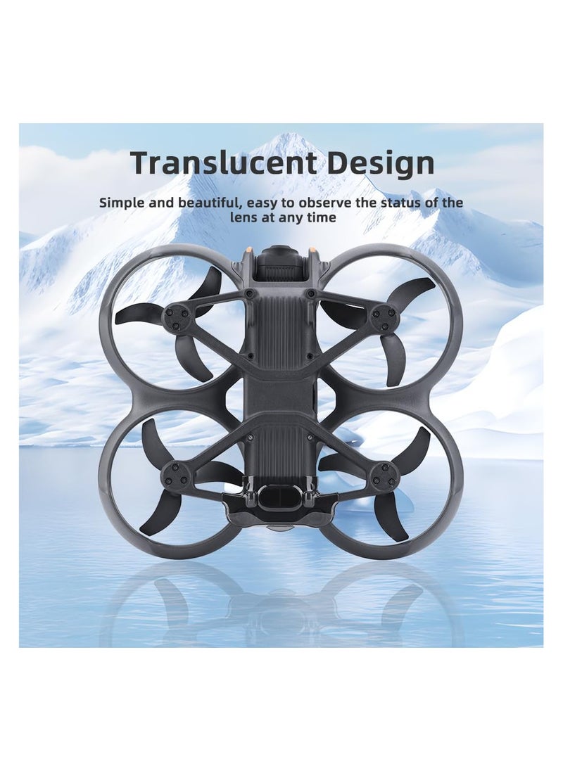 SYOSI - Anti-Scratch Dustproof Lens Cover for DJI AVATA 2 Drone - Translucent Protective Gimbal Cover, Durable PC Material, Easy Installation, Lightweight and Portable - Image 1