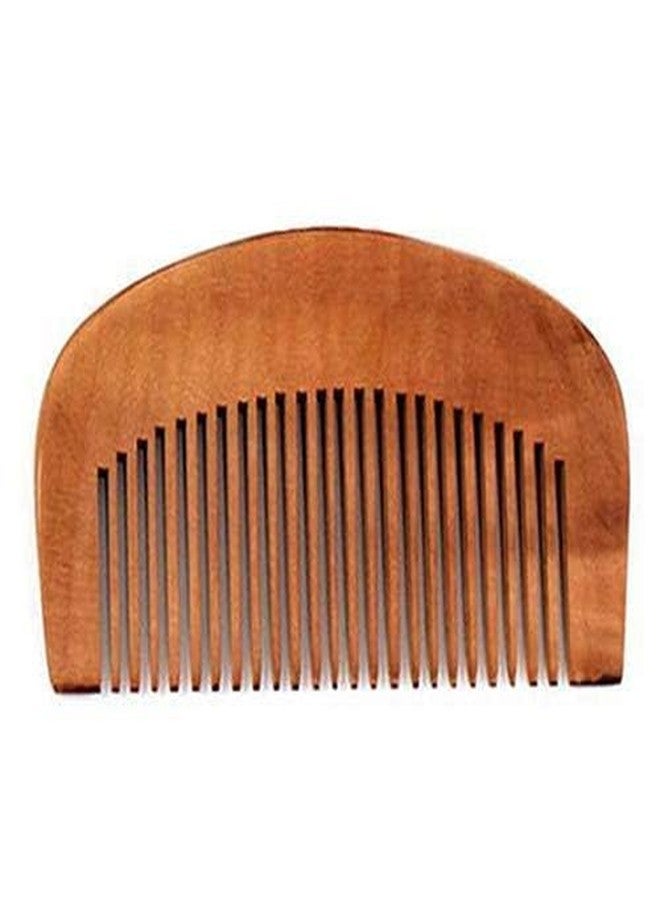 SquarezhenBo مشطان من خشب الخوخ الطبيعي ذو أسنان دقيقة، مضاد للكهرباء الساكنة، للعناية بالشعر، مصنوع يدويًا، هدية مثالية للنساء والرجال، أداة تدليك وفك تشابك الشعر، إكسسوارات للعناية بالشعر، أدوات وأجهزة تصفيف الشعر - Image 2