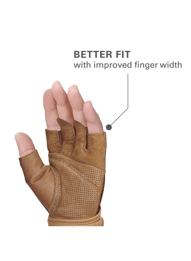 هاربينجر قفازات تدريب هرب الفاخرة للملاكمة والفنون القتالية، تصميم خفيف الوزن ومتين، المقاس: L، اللون: بيج - Image 3