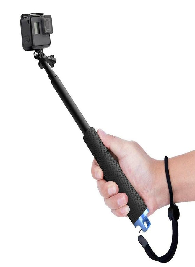 Action Pro 36 inch Adjustable Extension Hand Grip Selfie Stick Handheld Monopod Compatible with GoPro 13 12 11 10 9 8 7 6 5 DJI Insta 360 SJCAM YI 4K Eken Noise Play and All Smartphones - Image 1