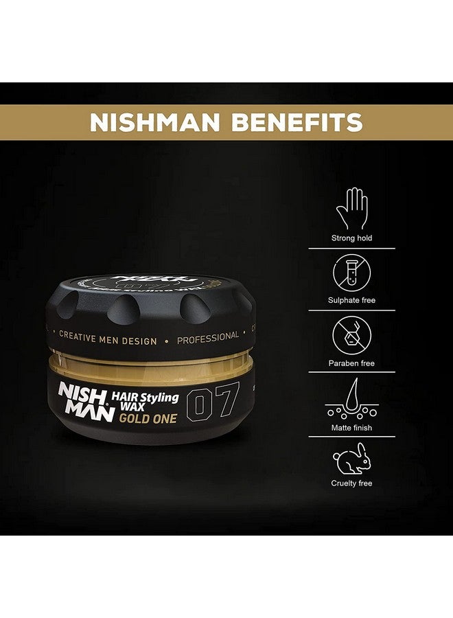 نيشمان شمع تصفيف الشعر نيشمان جولد ون 07 150 مل - Image 3