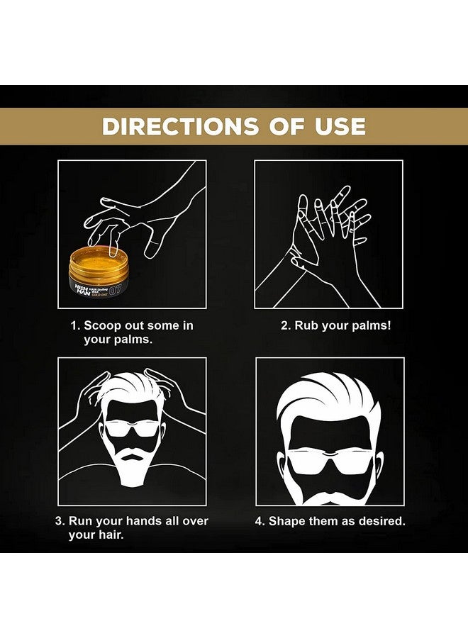 نيشمان شمع تصفيف الشعر نيشمان جولد ون 07 150 مل - Image 5