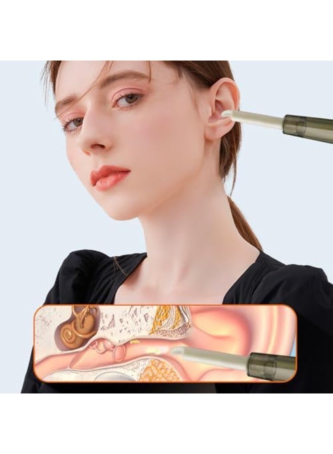 L LULONG Earwax Remover, Electric Ear Suction Cleaner, 3 Levels of Suction, Low Noise, Rechargeable, Detachable Earwax Removal Set, Ear Pressure Head, Portable Ear Liquid Collection Tool - Image 5