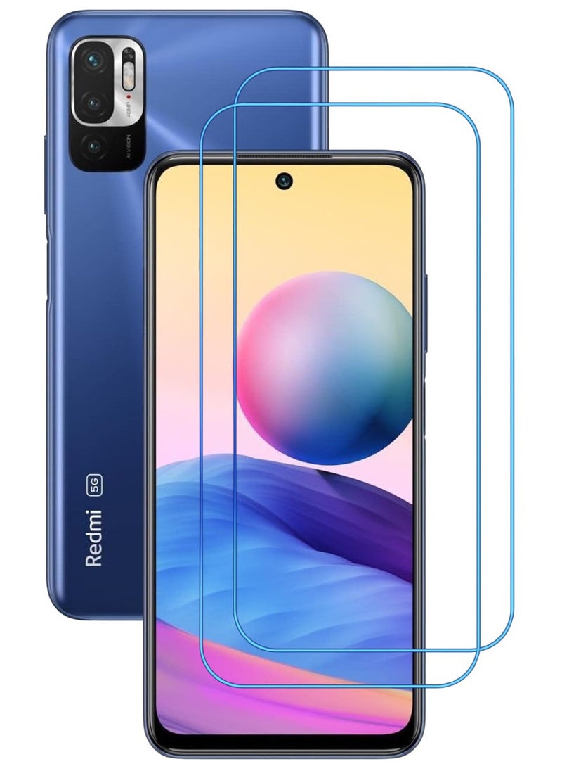 ACLIX 2 Pieces Antistatic ESD Dustproof Premium Quality High Definition Clear Tempered Glass Screen Protector Designed For Xiaomi Redmi Note 10 5G - Image 1