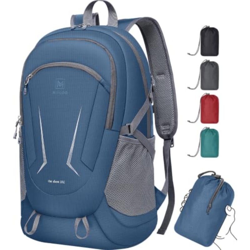 Backpack - Ultra Lightweight Packable Backpack for Travel Camping, Hiking Back Pack Waterproof Foldable Daypack for Men Women - Image 1
