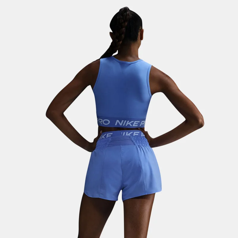 Nike Blue Women's Pro Dri-FIT Crop Top for Women | Best Price UAE