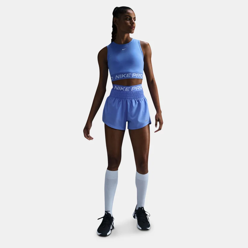 Nike Blue Women's Pro Dri-FIT Crop Top for Women | Best Price UAE