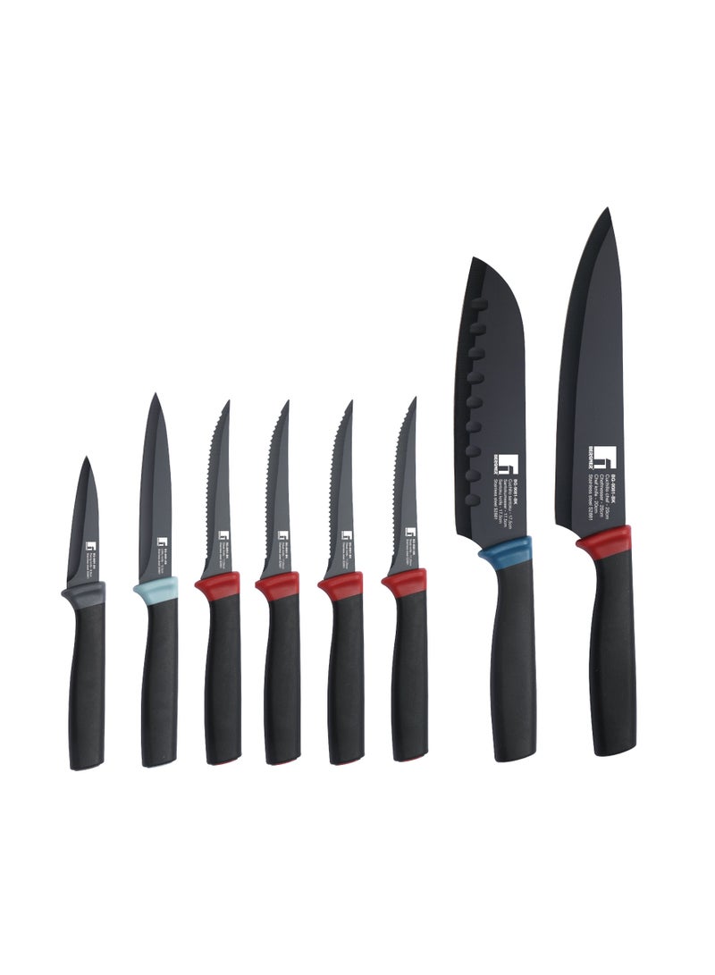 BERGNER Ion 8Pc Stainless Steel Knife set - Image 1