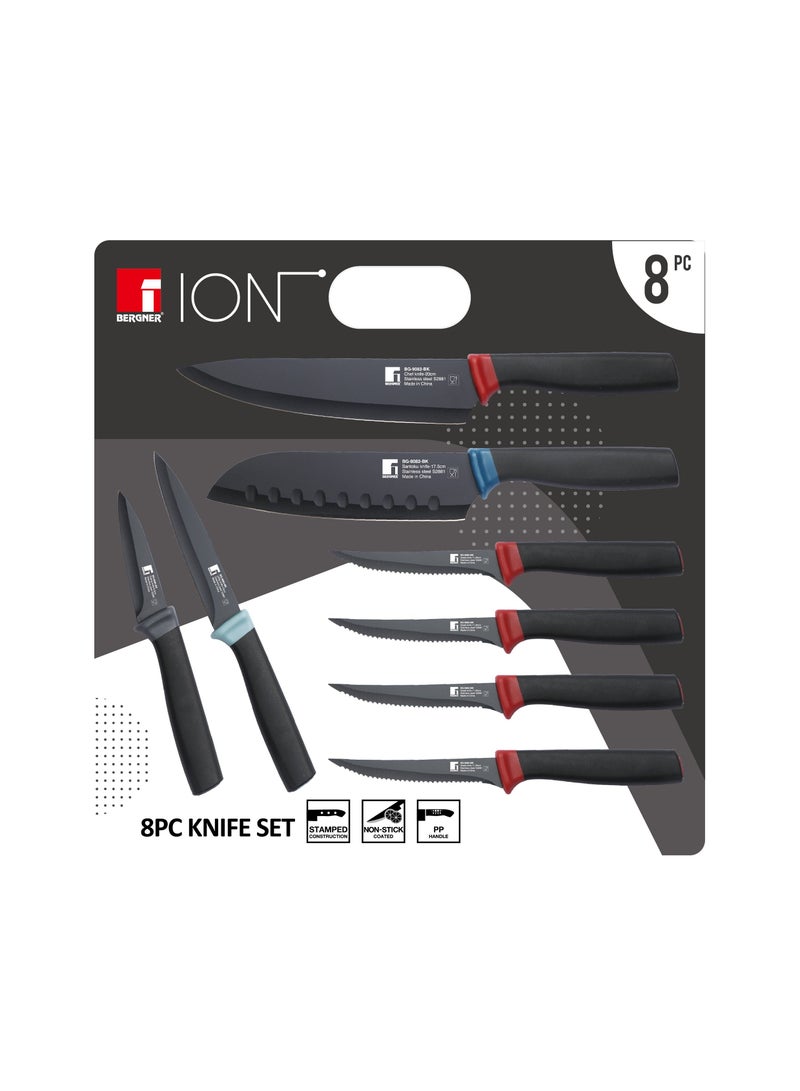BERGNER Ion 8Pc Stainless Steel Knife set - Image 2