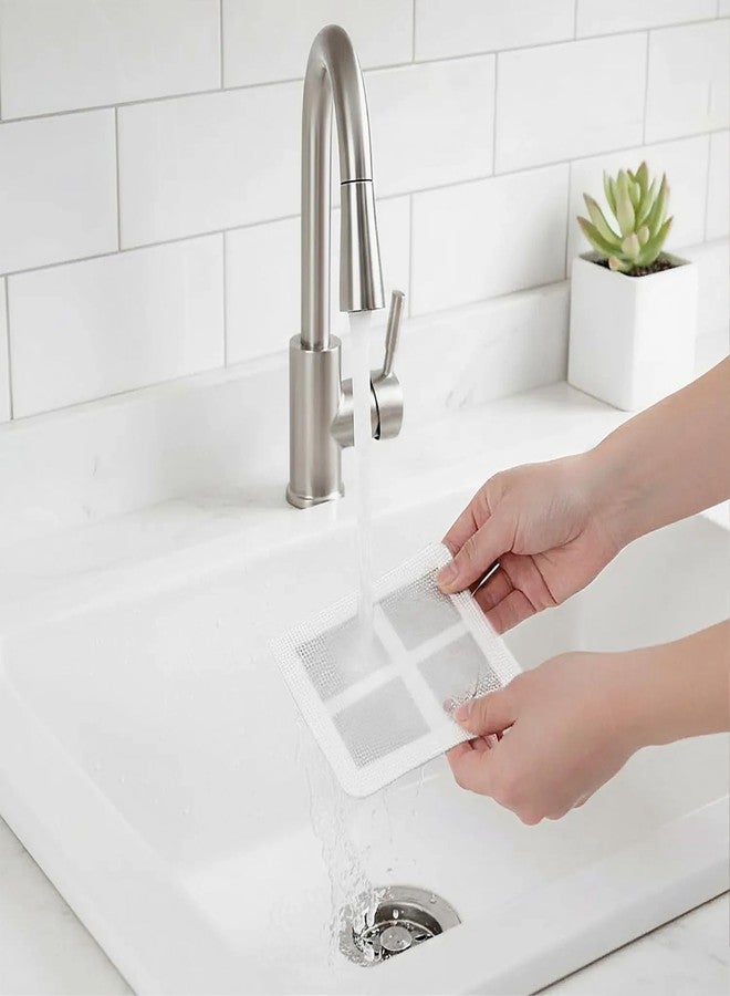 Oblivion Drain Cover Mesh 4 × 4 Inch - Strong Adhesive Waterproof Mesh Cover Patch - Sticky Wire Repair Screen for Drain & Vent - DIY Hole Repair Net for Kitchen, Bathroom & Home Use (Pack of 10) - Image 2