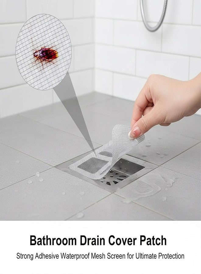 Oblivion Drain Cover Mesh 4 × 4 Inch - Strong Adhesive Waterproof Mesh Cover Patch - Sticky Wire Repair Screen for Drain & Vent - DIY Hole Repair Net for Kitchen, Bathroom & Home Use (Pack of 10) - Image 5