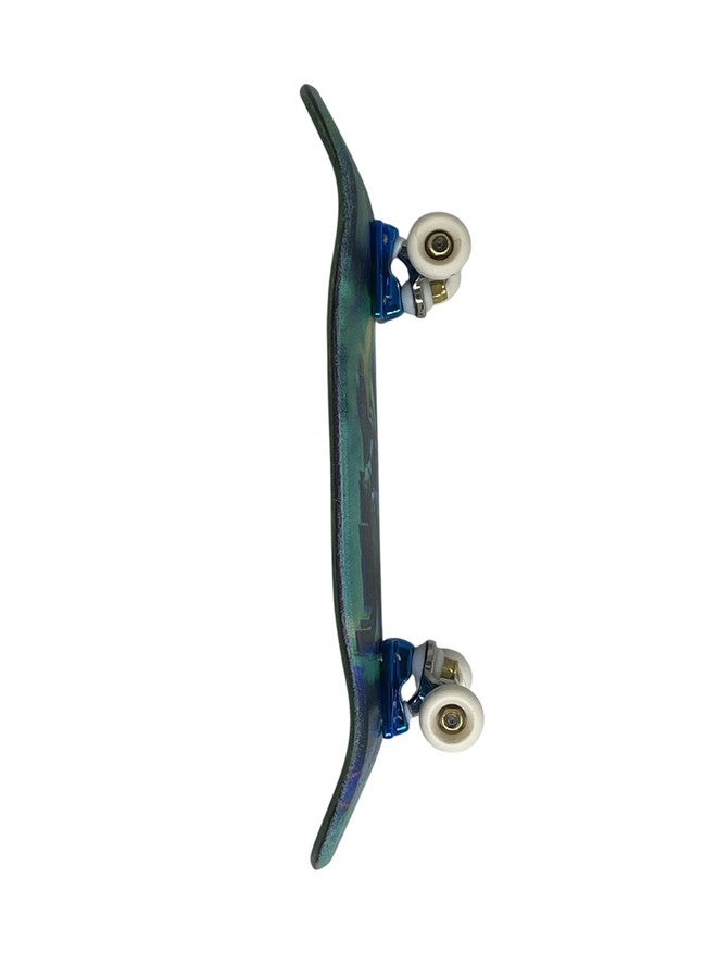 LEEFAI Pro Fingerboard Complete Set, 34x96mm Maple Deck, 4.0 Trucks, UV Print Design, Mini Finger Skateboard- Op3ra V3-Alienation - Image 4