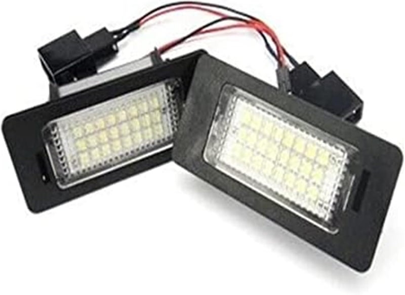 QASULER LED License Plate Light for Skoda Vehicles - Image 1