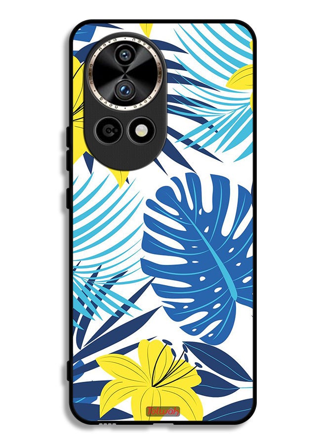 Tolwak Huawei nova 12 Ultra 5G Protective Case Cover Feather And Flower Art - Image 1