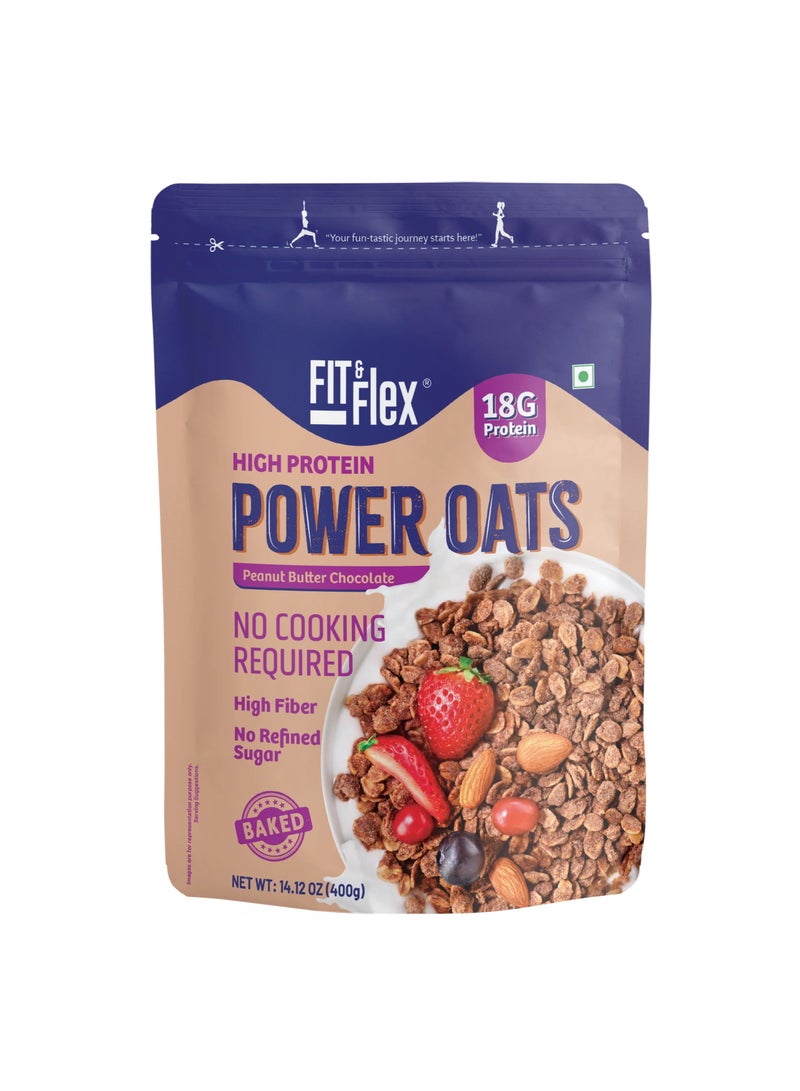FIT Fit & Flex Protein & Fiber Oats - 400g  - Image 1