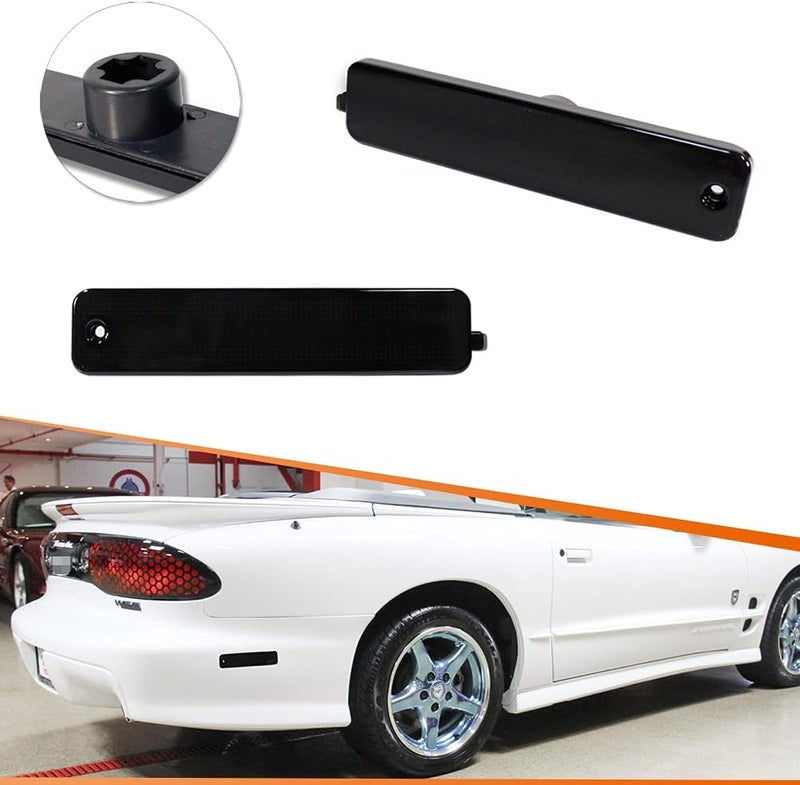 ADIIL Side Marker Lights Bumper Reflector Lamps Cover Housing Kit for 1993-2002 Pontiac Firebird Trans Am - Image 1