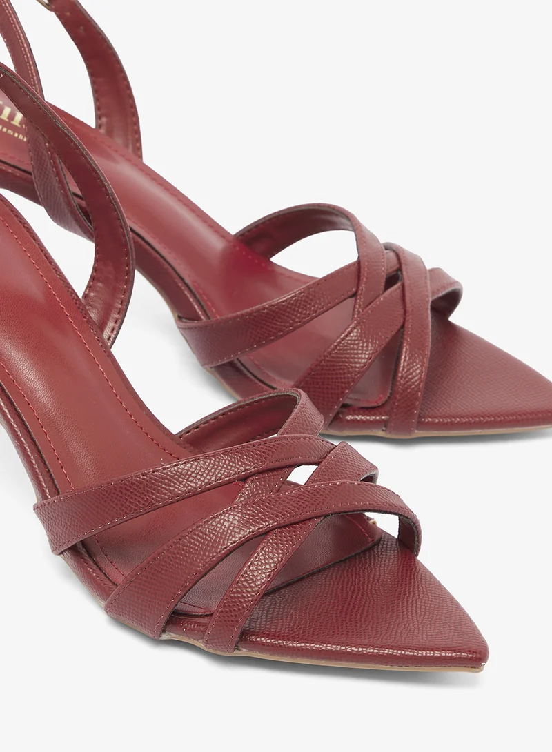 ELLA Sling-Back Heeled Sandals