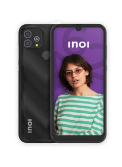 INOI A62, 4G LTE, 2GB RAM + 64GB, IPS HD+ Display, Dual Camera, Black, Middle East Version  - Image 1