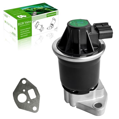 Quivimoro EGR Valve EGV1248 Replacement for Honda Ridgeline HR-V Civic Accord Crosstour Passport Elite, EGR Valve Exhaust Gas Recirculation Valves for Acura ILX MDX RDX RLX TLX Replace OE# 18011R1AA00, EGR2008 - Image 1