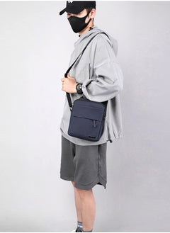 AVHUGOO New Men's Nylon Crossbody Bag Handbag Shoulder Bag Waterproof Casual Simple Bag Blue  - Image 2