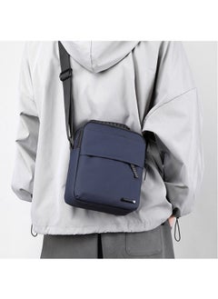 AVHUGOO New Men's Nylon Crossbody Bag Handbag Shoulder Bag Waterproof Casual Simple Bag Blue  - Image 3