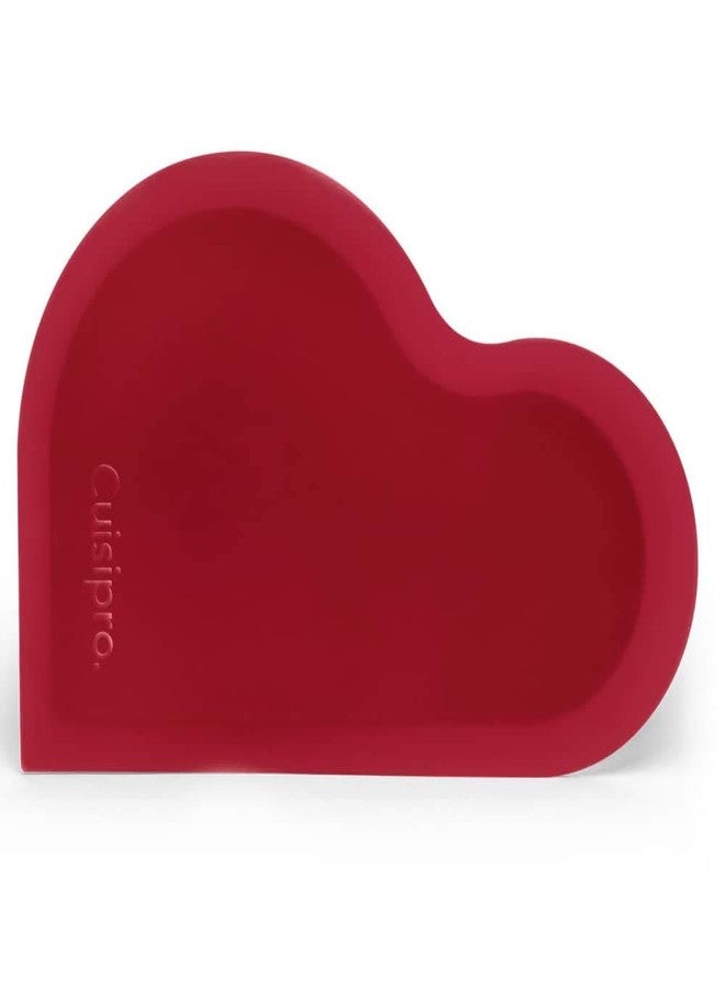 Cuisipro Flexible Bowl Scraper, Red - Image 1