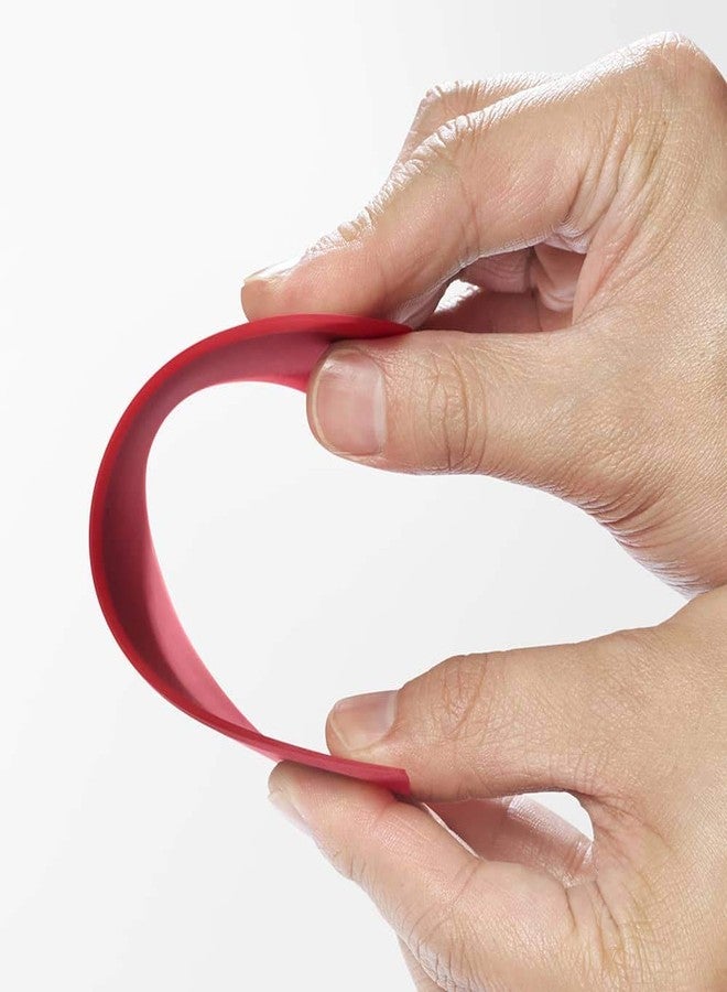 Cuisipro Flexible Bowl Scraper, Red - Image 3