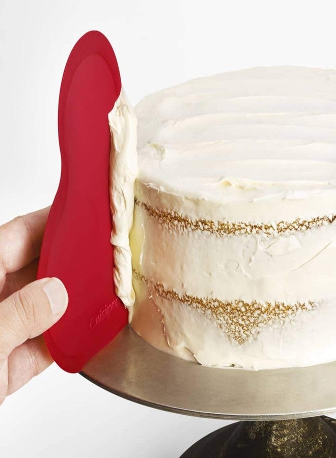 Cuisipro Flexible Bowl Scraper, Red - Image 4