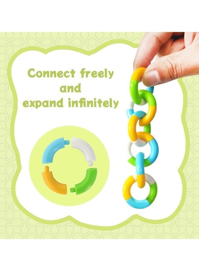 TANGLE (4 Pack) Tangle Jr Classic - Genuine Tangle Fidget Toys - Tangle Fidget Pack - Twisty Fidget Toy Fidgets Pack for Kids and Adults - Fidget Toy for School - Gift for Teens and Adults - Image 2