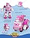 Super Wings 7 Dizzys Rescue Tow with 2 Pink TransformaBot Mini FigureTransforming Airplane Toy Vehicle SetToy for 3 4 5 Year Old Boys and GirlsUS720314 - Image 4