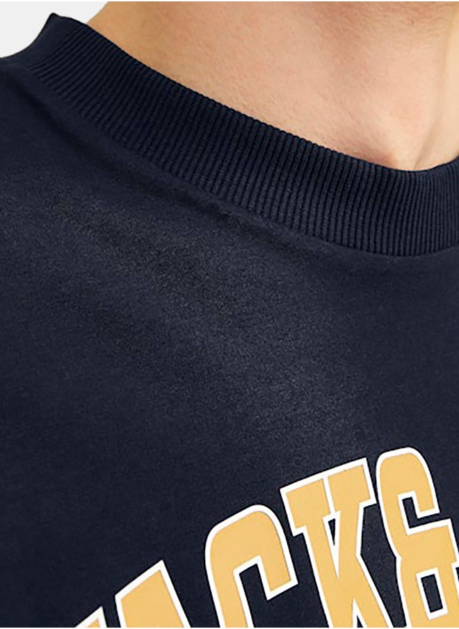 JACK & JONES - Jjecaleb Varsity Tee Ss O-Neck Noos - Image 1