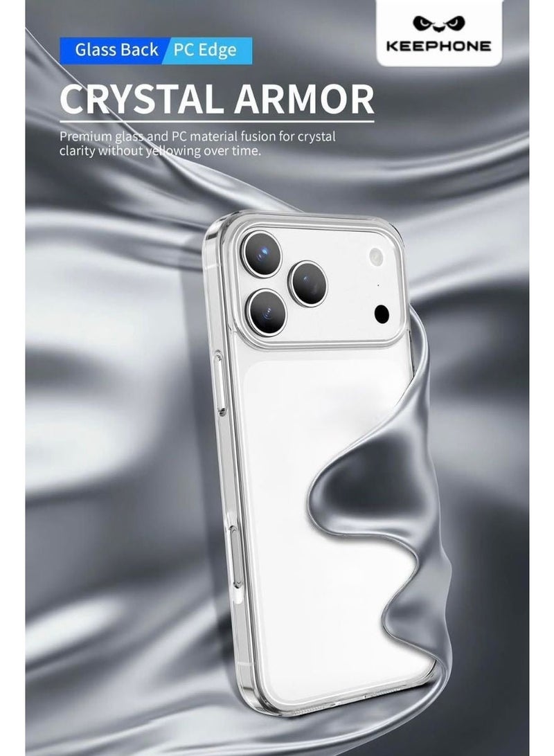 KeepHone iPhone 17 Pro Max Transparent Case - Never Yellow, Ultra Thin & Lightweight - Image 2