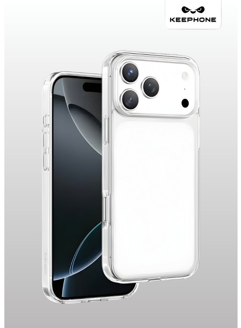 KeepHone iPhone 17 Pro Max Transparent Case - Never Yellow, Ultra Thin & Lightweight - Image 1