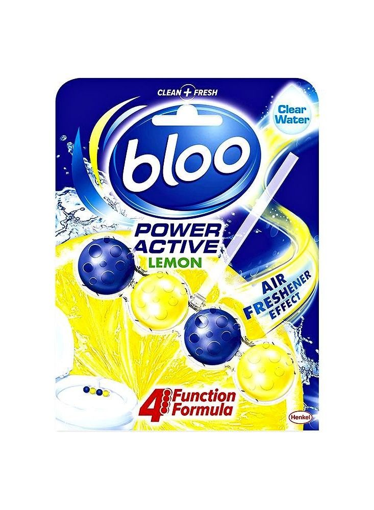 bloo Lemon Power Active Toilet Rim Block - Image 1