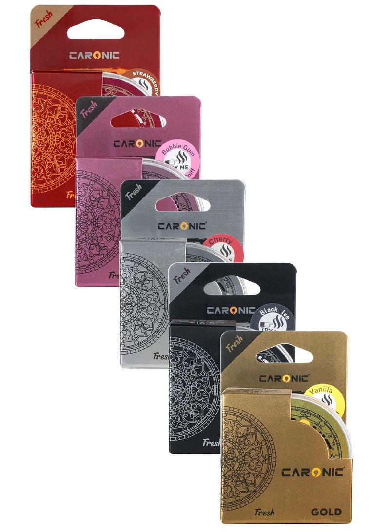 CARONIC 5-Piece Scented Air Freshener CARONIC - Image 1