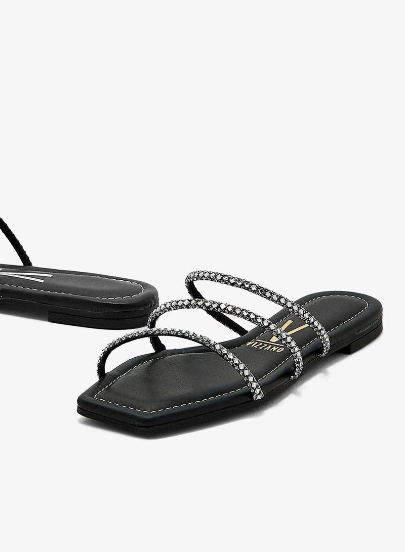 Vizzano Flat Sandals for Women – Stylish Slip-On Ladies Sandals for Daily Wear, Casual Outings & Everyday Comfort - Image 4