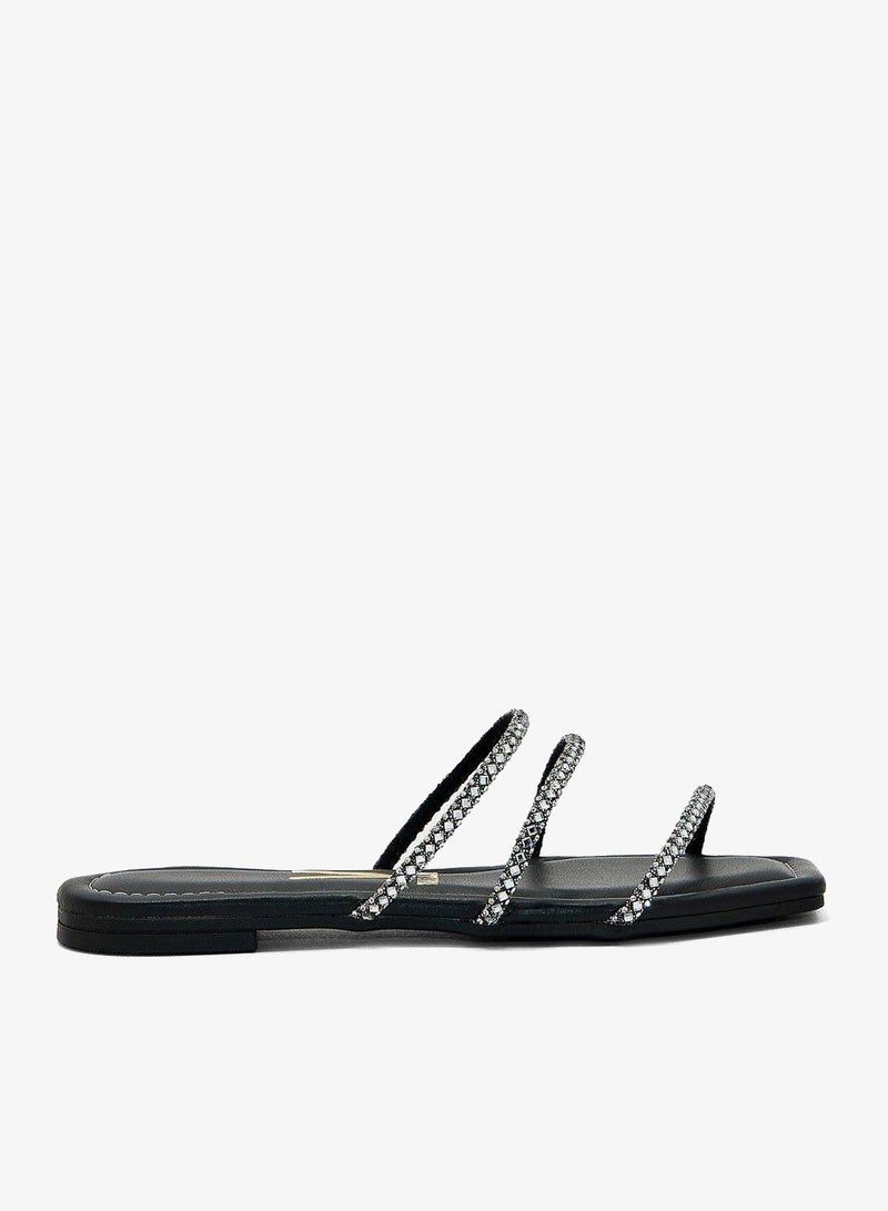 Vizzano Flat Sandals for Women – Stylish Slip-On Ladies Sandals for Daily Wear, Casual Outings & Everyday Comfort - Image 1