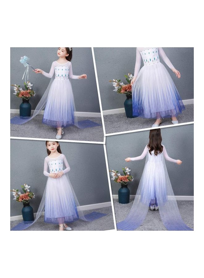 نيبمينينت Princess Party Dress with Jewellery Set 110cm - Image 2