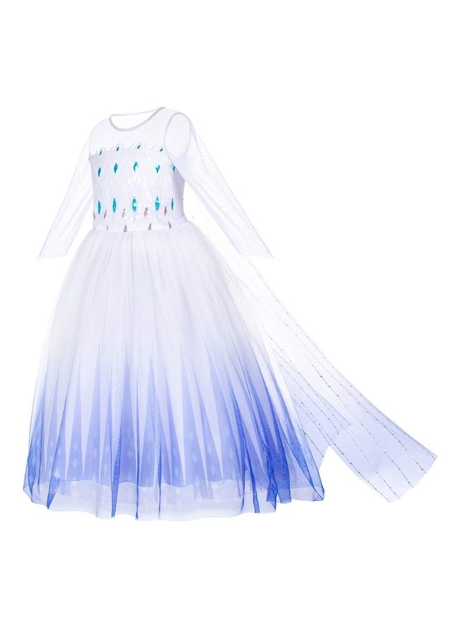 نيبمينينت Princess Party Dress with Jewellery Set 110cm - Image 4