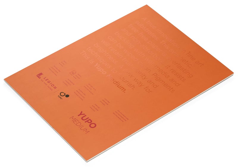 Legion Yupo Synthetic Paper Pad - 11" x 14", Bright White, 10 Sheets - Image 2