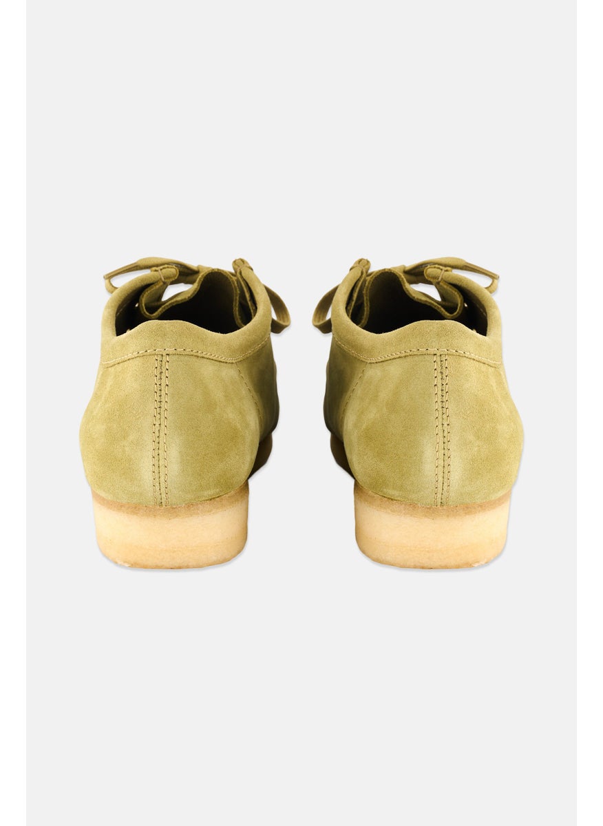 clarks Men Standard Wallabee Casual Shoes, Olive  - Image 2