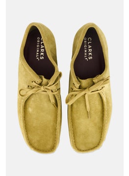 clarks Men Standard Wallabee Casual Shoes, Olive  - Image 3