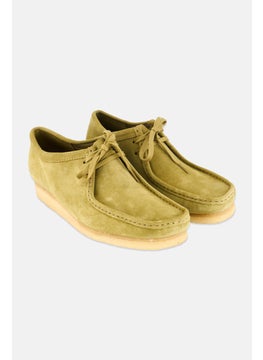 clarks Men Standard Wallabee Casual Shoes, Olive  - Image 1