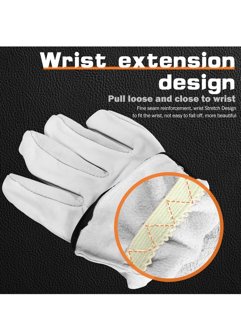 KSEIBI Driver Leather Gloves #10 – Heavy-Duty Genuine Leather Work & Driving Gloves  - Image 3